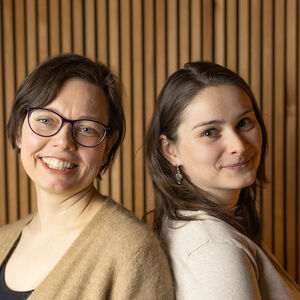 Taija Udd och Zsuzsánna Fehér