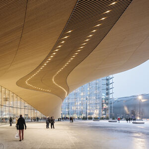 Oodin pääsisäänkäynti