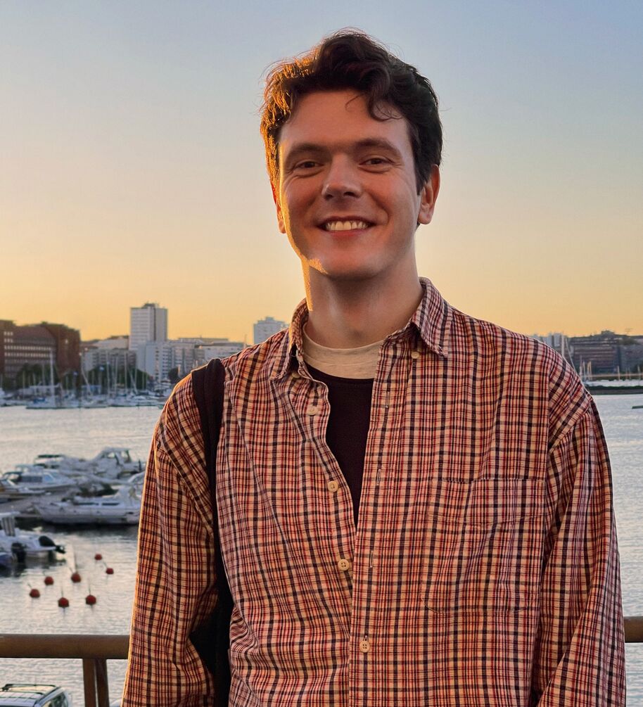 Boris Kovalev Katajanokalla.